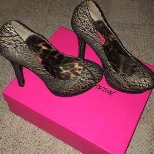 Betsy Johnson platform stilettos